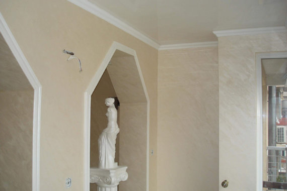 Мазилка Оточенто за декорация на стена