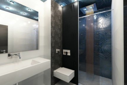 Дизайн и изпълнение на баня в частно жилище с модерна визия, ММ93