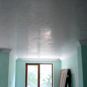 Таван на помещение с мазилка Рафаело Мадреперлато