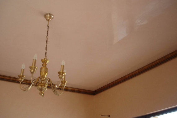 Декоративна мазилка Стуко Венециано на таван