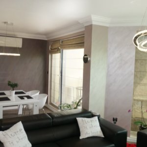 Колони и стени с мазилка Оточенто от ММ93