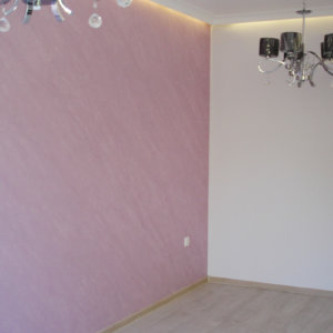 Декоративна мазилка Оточенто в частен апартамент