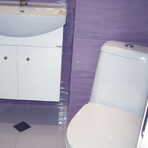 Монтаж на обзавеждане за баня в луксозна баня - ММ93