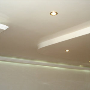 Декорация от гипсокартон с венецианска мазилка от ММ-93