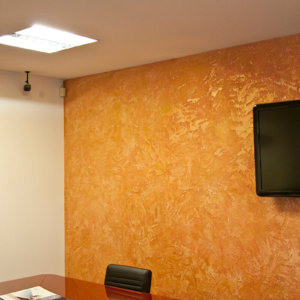 Декоративна мазилка в жълта гама Травертино