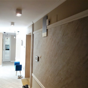 Изпълнение на коридори с мазилка Оточенто