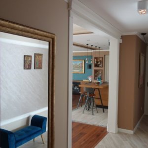 Декоративни корнизи и коридори с мазилка Оточенто