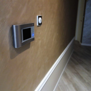 Италианска декоративна мазилка Оточенто и декоративни корнизи в частен дом