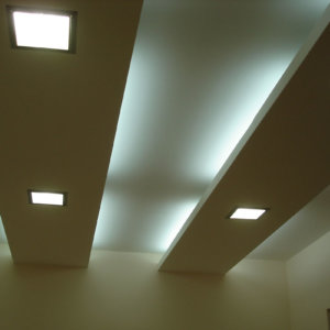 Големи декорации от гипсокартон