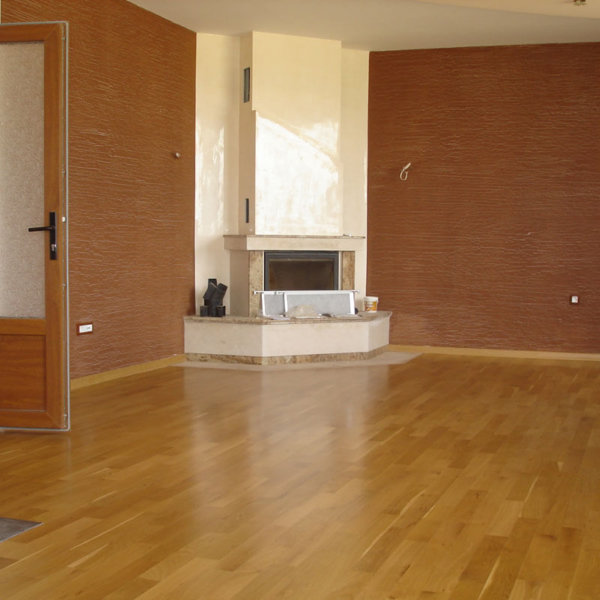 Стилна камина с гранит в частен имот