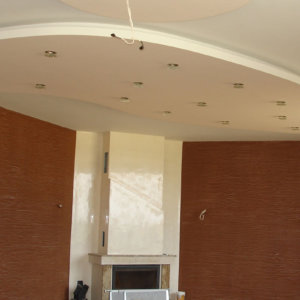 Камина с гранит и врачански камък