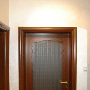 Италианска мазилка Оточенто в една от стаите на частен имот