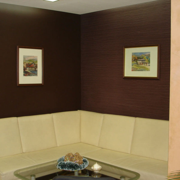 Поставяне на италиански мазилки Креос и Оточенто в офис