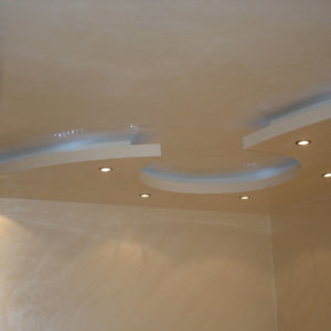 Поставяне на мазилка Raffaello на Oikos и форми от гипсокартон