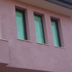 Силиконова мазилка за фасадата на къща в столицата